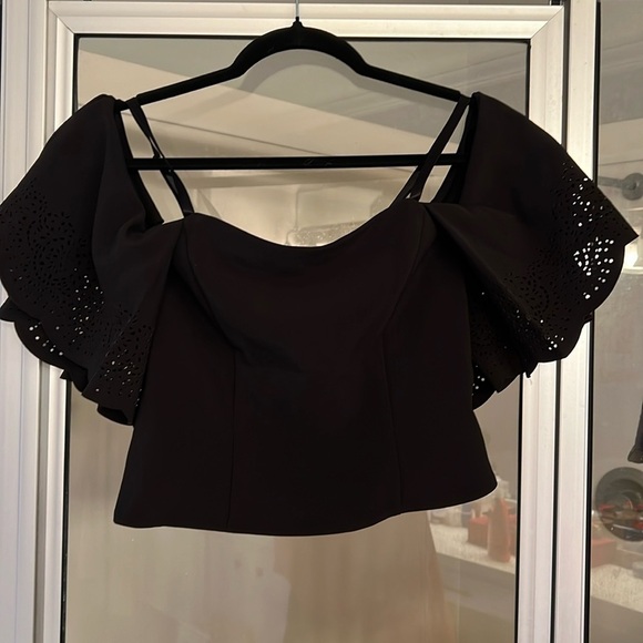 Parker Crop Blouse NWOT - Picture 1 of 4